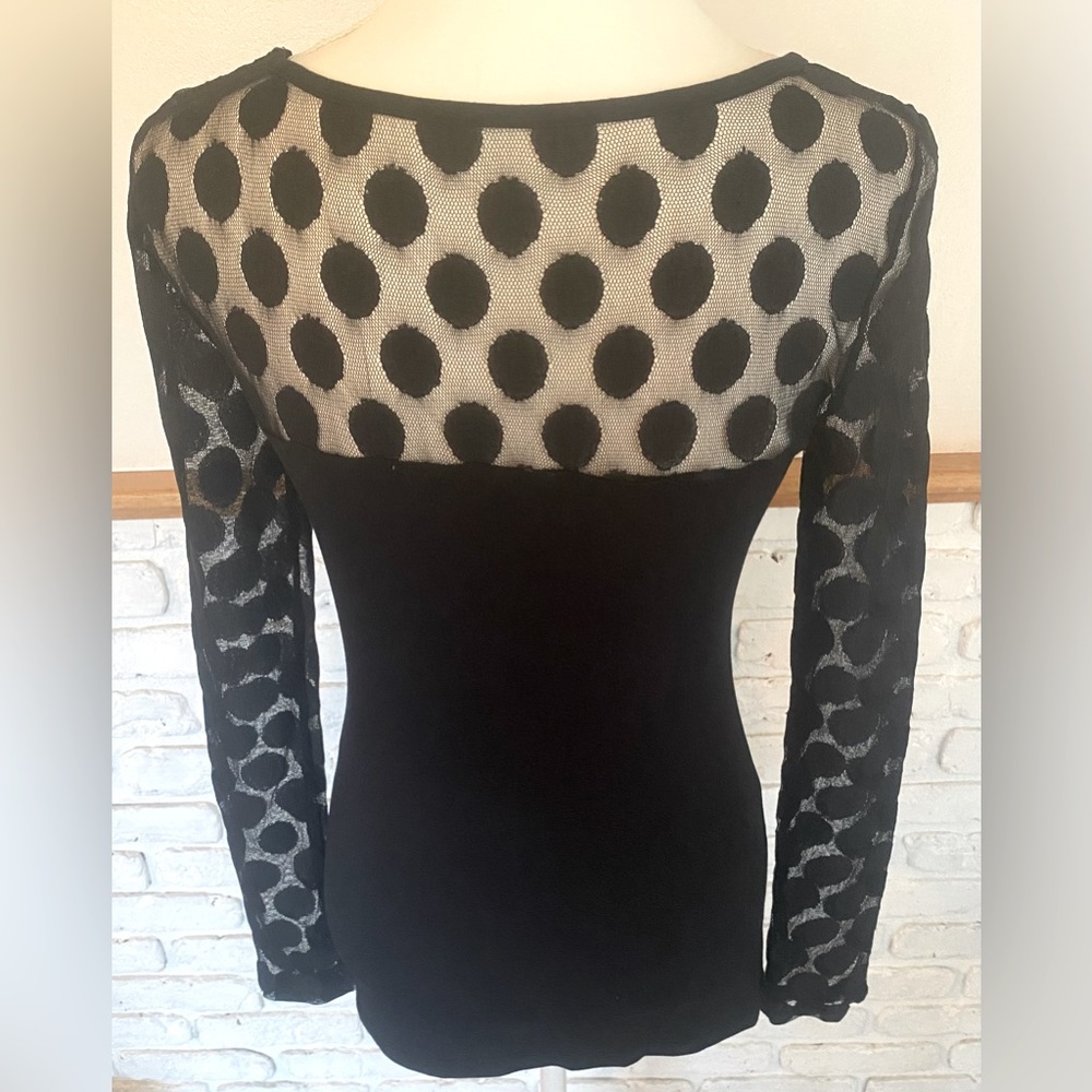 Women’s Boston Proper Mesh Long Sleeve Shirt - Picture 4 of 5